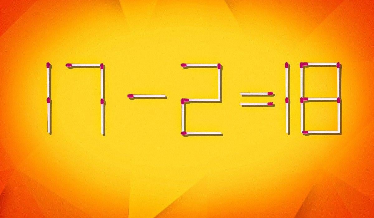 Onde colocar 1 fósforo para que a igdade seja correta: um jogo de puzzle fascinante
