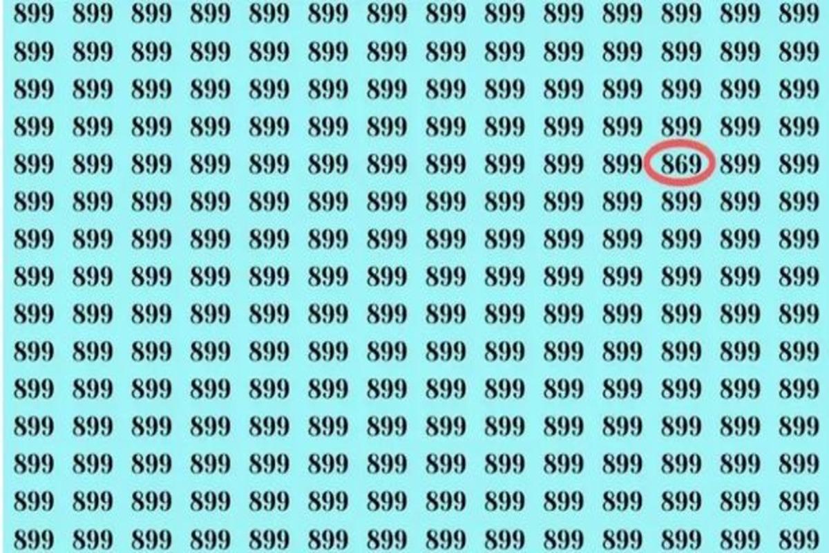 Um número é diferente dos outros