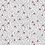 Puzzle super desafiante para génios: encontre o cão entre os